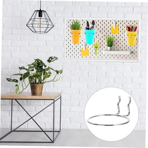6pcs Pegboard Hooks Display Shelf Hooks for Hanging Cups for Pegboard Storage Rack 1