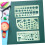Geometric Stencils Plastic Circle Template Architect Scale Ruler Drafting Tools 6