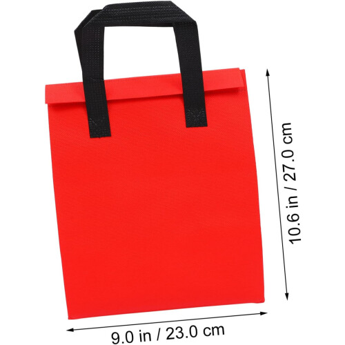 6er-Pack isolierte Lebensmittelbeutel, Take-away-Taschen, multifunktionale Isolierbeutel 1