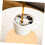 Leather Coaster Round Pu Drink Coasters Bamboo Grain Design for Table Decor Hot Cold Drinks Protection 2