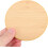 Leather Coaster Round Pu Drink Coasters Bamboo Grain Design for Table Decor Hot Cold Drinks Protection 7