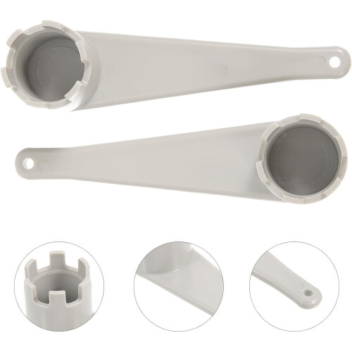 Set di 3 stencil acrilici per cucito, modelli per copriciotola, righelli per patchwork da 6", 8" e 10". 2