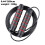 (black red) Skipping Rope Tangle-free Speed Cable And Memory Foam Handles For Exercise Endurance Training 2
