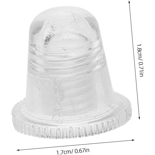 2pcs Umbrella Pole Replacement Cap Umbrella Hat Cover Acrylic Material Fit 1