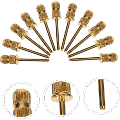 20pcs Pedicure Drill Bit Manicure Tool Cuticle Drill Bit with Sharpening and Sanding Function fo 2