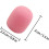 20pcs Lapel Headset Mic Sponge Covers Microphone Windscreen Windproof Blowout Proof Pink Sponge 2