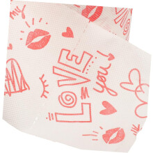 2Pcs Valentine’S Day Decorative Toilet Paper Rolls, Soft Bathroom Tissue