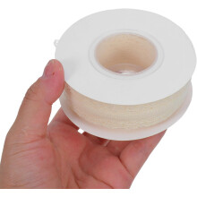 2 rotoli di nastro di pizzo floreale, decorazione vintage ricamata, per cucito, artigianato e matrimoni.