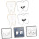 Rectangular Marble Pattern Plastic Trash Can with Swing Lid, Spacious Capacity and Versatile Usage 5