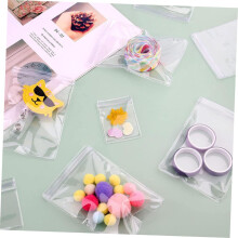 100pcs Earring Storage Bags Pvc Jewelry Bags Earrings Packing for Jewelry Organizer Storage
