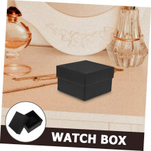 6 Sets Portable Watch Display Boxes with Pillows Elegant Single Watch Storage Case for Men Convenient Travel