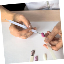 Kit de manucure 5 stylos à pointiller double embout pour nail art DIY