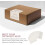 50pcs Box Stickers Rectangular Self-Adhesive Sealing Stickers for Boxes Packaging Supplies Label 6
