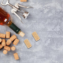 50 tappi in sughero di legno morbido da 39x21 mm per bottiglie piccole, tappi a tenuta stagna per bottiglie di vino