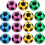 20pcs Colored Mini Ball-shaped Pencil Sharpeners for Students, Portable Plastic Single-hole Sharpening Tools 4