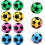 20pcs Colored Mini Ball-shaped Pencil Sharpeners for Students, Portable Plastic Single-hole Sharpening Tools 6