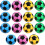 20pcs Colored Mini Ball-shaped Pencil Sharpeners for Students, Portable Plastic Single-hole Sharpening Tools 7