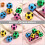 20pcs Colored Mini Ball-shaped Pencil Sharpeners for Students, Portable Plastic Single-hole Sharpening Tools 8