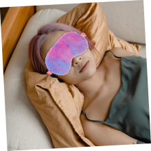 20 pezzi Maschera per dormire in peluche, riutilizzabile, ideale per i viaggi.