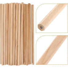 50pcs Eco-friendly Wooden Sketching Pencils for Students and Artists