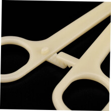 5pcs Disposable Piercing Pliers Plastic Forceps Clamps Adjustable Smooth Puncture Action Professional Body Piercing Tool