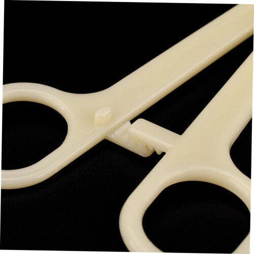 5pcs Disposable Piercing Pliers Plastic Forceps Clamps Adjustable Smooth Puncture Action Professional Body Piercing Tool