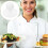 50pcs Chef Uniform Buttons Round Abs Movable Chess Piece Shape Professional Design White 6