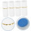 5pcs Refillable Sponge Head Lotion Bottles 20ml Plastic Non-woven Fabri 8