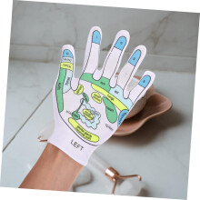 5 Paar professionelle Reflexzonen-Handschuhe für die Akupunkturmassage zu Hause, praktisches Handmassagegerät