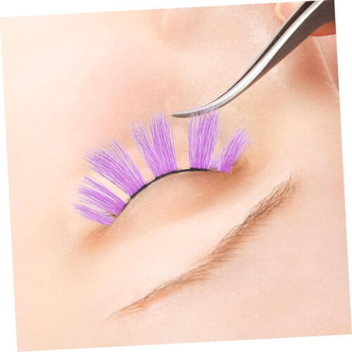 5 Paar künstliche Wimpern für Mädchen, leichtes Material 1