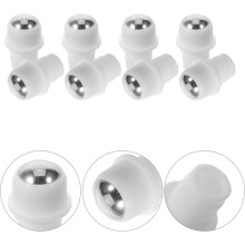 50pcs Essential Oil Rollerball Bottle Accessories Metal Ball Roller Head Inserts Reusable Roller Ball Caps