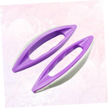 Juego de 5 limas pulidoras para uñas con mango para manicura y pedicura profesional. Pulido suave.