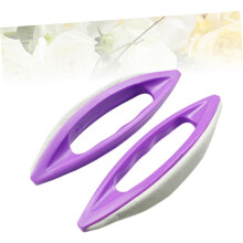 Limes à ongles polisseuses pour nail art, lot de 5 avec manche, pour manucure et pédicure professionnelles, polissage doux.