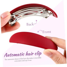 5 Stück Vintage-Haarspangen für Damen, automatische französische Haarspangen