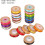 20 Rolls Double-Sided Polyester Ribbons for DIY Crafts Making and Flower Packaging 2