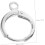 30pcs Silver Earring Hooks Diy Jewelry Making Kit Metal Dangle Earring Hooks 6