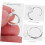 30pcs Silver Earring Hooks Diy Jewelry Making Kit Metal Dangle Earring Hooks 8
