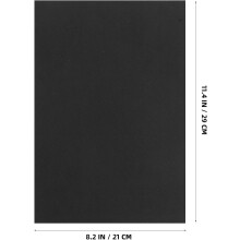 20 Blatt buntes Schwammpapier A4 Bastel- und Dekorationspapier