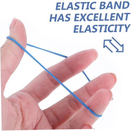 400pcs Multi-color Elastic Rubber Bands High Elasticity Loop Bands
