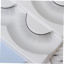 5 stuks lange handgemaakte nepwimpers voor wimperverlengingstraining. Natuurlijke look, makkelijk aan te brengen.