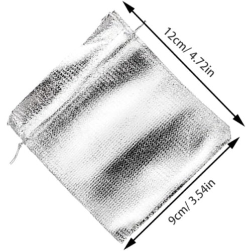 40pcs Drawstring Jewelry Bags for Packaging Small Bags Lightweight Drawstring Storage Sacks 1