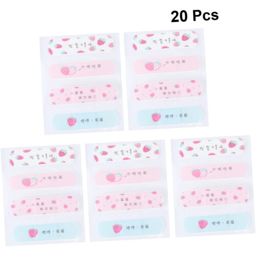 40pcs Breathable Wound Patch for Tight Wear Resistant Skin Types 2