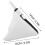 3pcs Mesh Laundry Bags for Washing Machine Mini Triangle Polyester Wash Bags 2