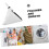 3pcs Mesh Laundry Bags for Washing Machine Mini Triangle Polyester Wash Bags 4
