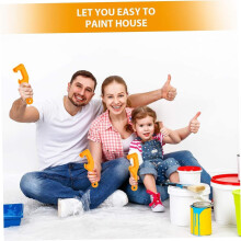 4pcs Universal Plastic Bucket Lid Opener Wrench Tool Can Opener Lid Remover Set