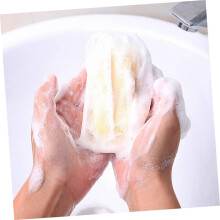 Lot de 20 filets exfoliants moussants à suspendre pour savons nettoyants