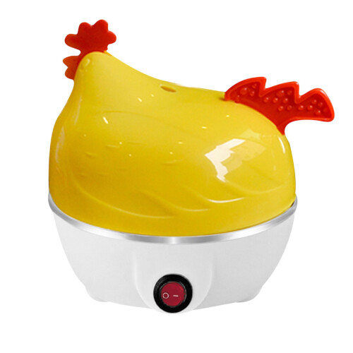 Hen-Shaped Electric Egg Steamer 7-Egg Auto Shut-Off 1
