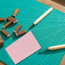4pcs Professional Rubber Blocks for DIY Crafts Making Flexible Rubber Bricks Crafts Supplies