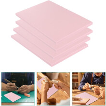 4 professionelle Gummiblöcke für DIY-Bastelarbeiten, Herstellung flexibler Gummiziegel, Bastelbedarf