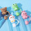 Straw Cover Caps Animal Design 10mm 6 Pack 4